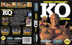 George Foreman's KO Boxing Front Cover