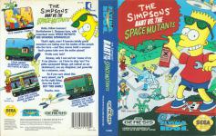 The Simpsons: Bart Vs. The Space Mutants Front Cover