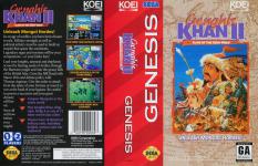 Genghis Khan II: Clan Of The Gray Wolf Front Cover