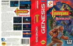 Castlevania: Bloodlines Front Cover