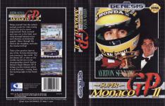 Ayrton Senna's Super Monaco GP II Front Cover