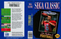 Joe Montana Football Front Cover