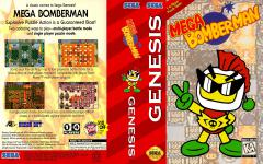 Mega Bomberman Front Cover