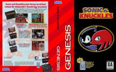 Sonic And Knuckles Front Cover