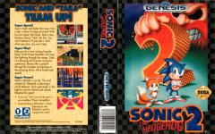 Sonic The Hedgehog 2 Front Cover