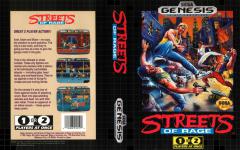 Streets Of Rage Front Cover