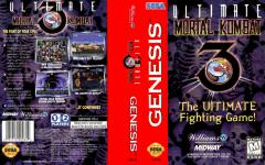 Ultimate Mortal Kombat 3 Front Cover