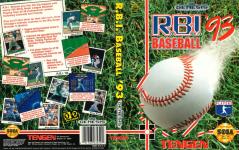 R.B.I. Baseball '93 Front Cover