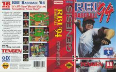 R.B.I. Baseball '94 Front Cover