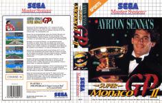 Ayrton Senna's Super Monaco GP II Front Cover