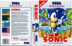 Sonic The Hedgehog Front Cover