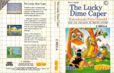 The Lucky Dime Caper, Estrelando Pato Donald Front Cover