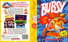 Bubsy in: Claws Encounters of the Furred Kind Front Cover