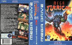 Mega Turrican Front Cover