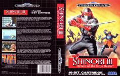 Shinobi III: Return Of The Ninja Master Front Cover