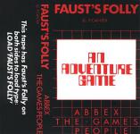 Faust's Folly Front Cover