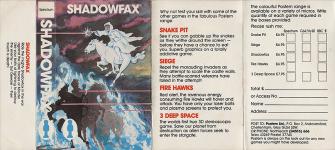 Shadowfax Front Cover