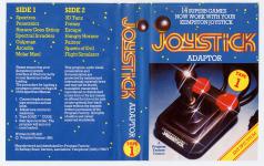 Joystick Adaptor Tape 1 Front Cover