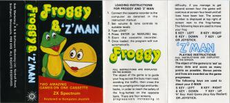 Froggy And Z Man Front Cover