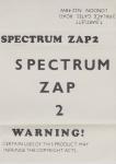 Spectrum ZAP 2 Front Cover