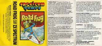 Road Frog Front Cover