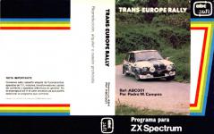 Trans-Europe Rally Front Cover