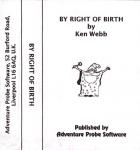 By Right of Birth Front Cover