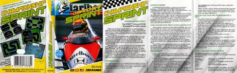 Championship Sprint Front Cover