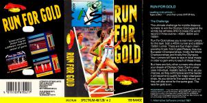 Run For Gold Front Cover