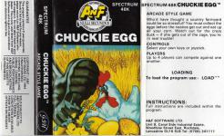 Chuckie Egg Front Cover