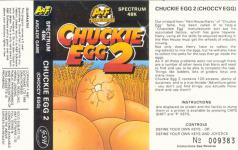 Chuckie Egg 2 Front Cover