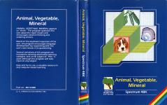 Animal, Vegetable, Mineral Front Cover