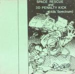 Space Rescue + 3D Penalty Kick Front Cover