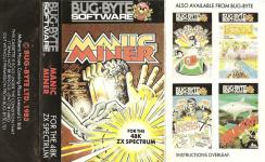 Manic Miner Front Cover