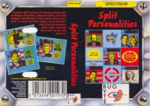 Split Personalities Front Cover