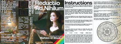 Reductio Ad Nihilum Plus Marbles Of Wisdom Front Cover