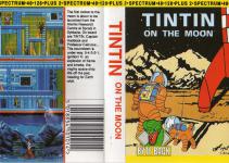 Tintin On The Moon Front Cover