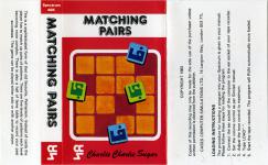 Matching Pairs Front Cover