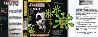 Egghead In Space Front Cover