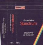 CZ Spectrum - Programa de Iniciacion Front Cover