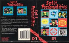 Split Personalities Front Cover