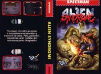 Alien Syndrome Front Cover