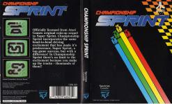 Championship Sprint Front Cover