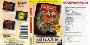 Ikari Warriors Front Cover