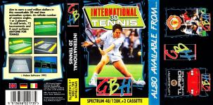 International 3D Tennis Front Cover