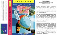 Fantasy Zone: Escape From The Piramid Front Cover