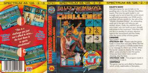 Daley Thompson's Olympic Challenge Front Cover