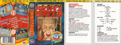 Night Breed: The Action Game Front Cover