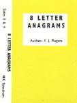 8 Letter Anagrams Front Cover