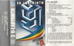 3D Labyrinth Front Cover